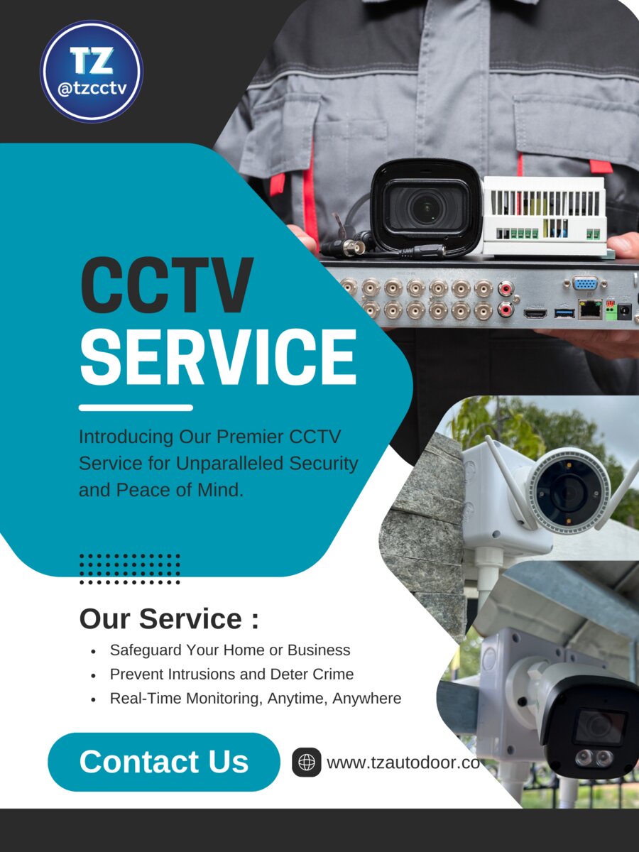 บริการติดตั้งกล้องวงจรปิด CCTV
